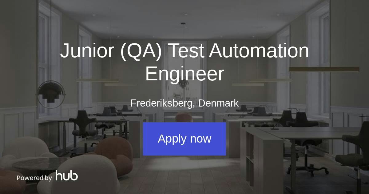 The Hub | Junior (QA) Test Automation Engineer | Intree