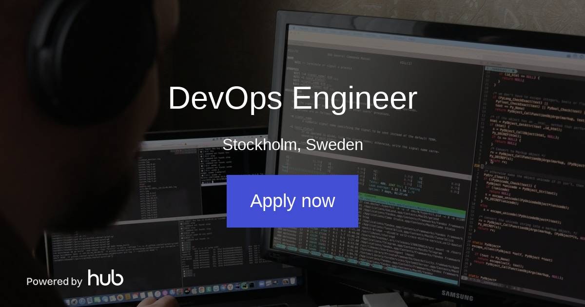 The Hub | DevOps Engineer | SITA.dev