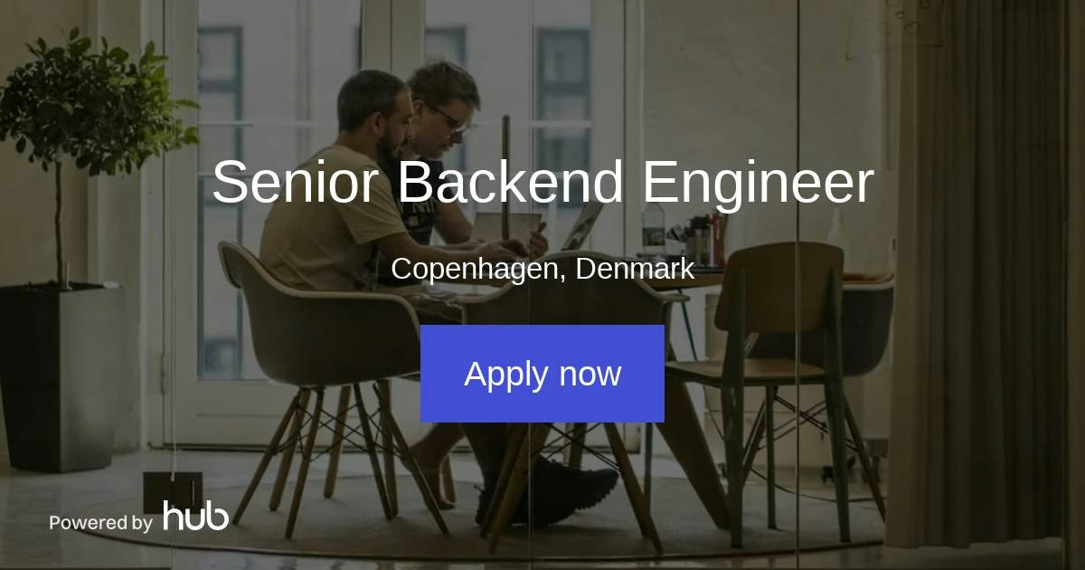 The Hub | Senior Backend Engineer | Recrue