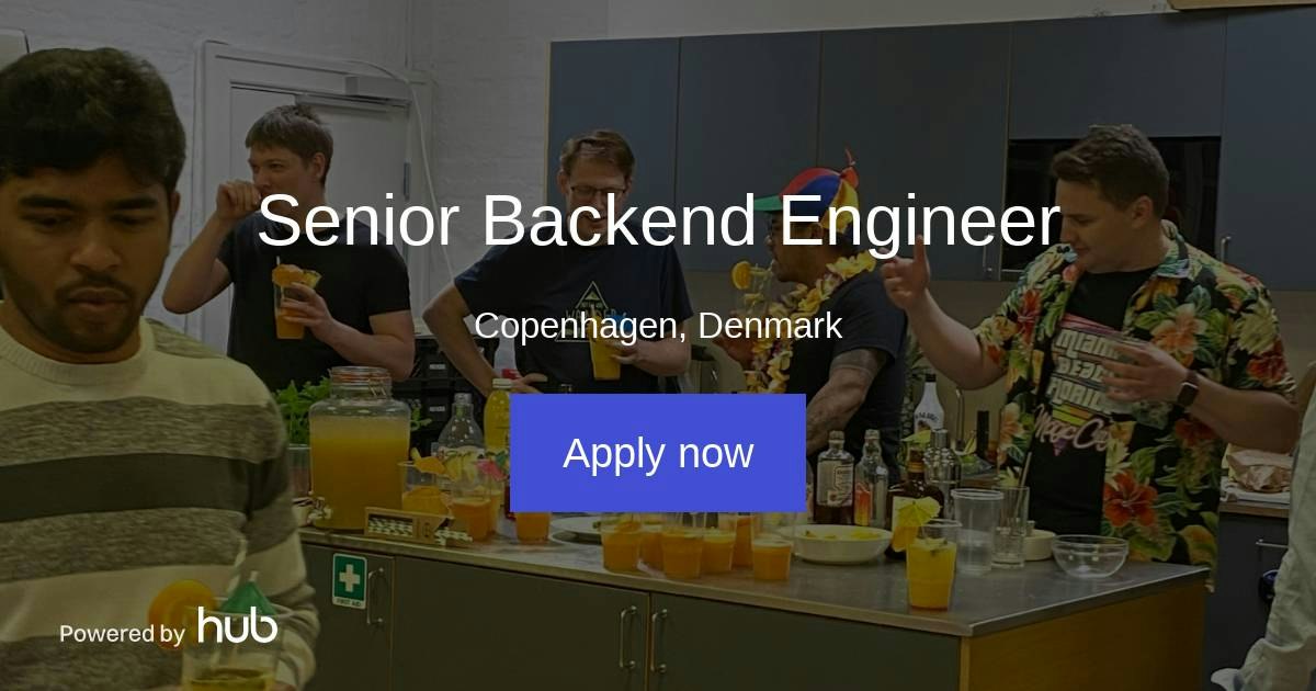The Hub | Senior Backend Engineer | GAN Integrity