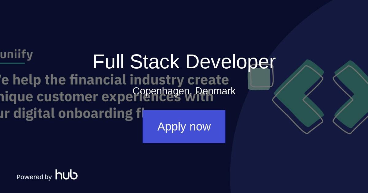 The Hub | Full Stack Developer | Uniify