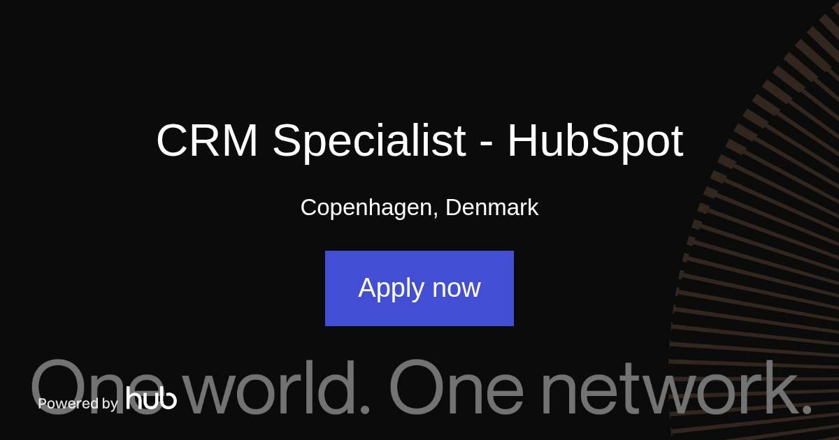 The Hub CRM Specialist HubSpot Onomondo