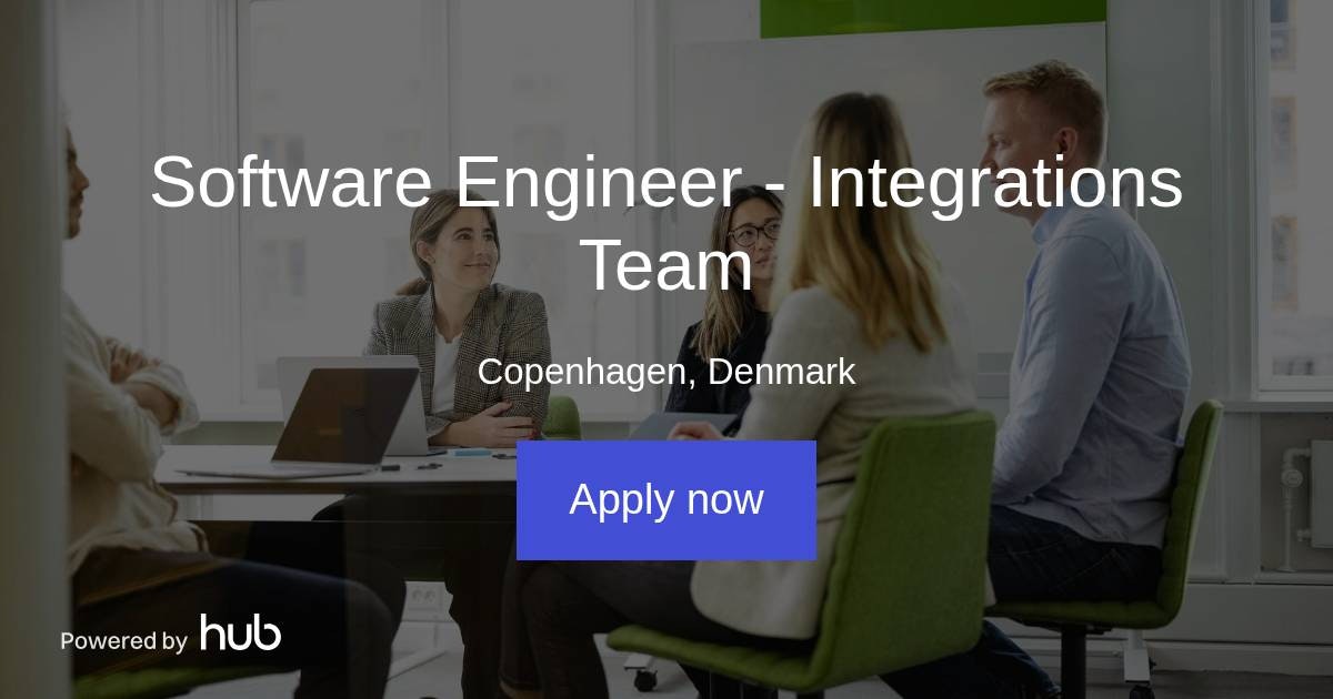 The Hub Software Engineer Integrations Team Siteimprove