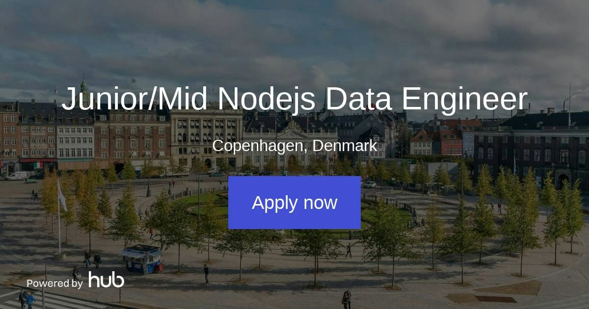 The Hub | Junior/Mid Nodejs Data Engineer | Firmnav