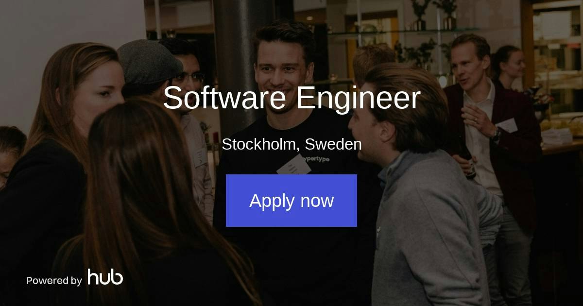 The Hub | Software Engineer | Hypertype