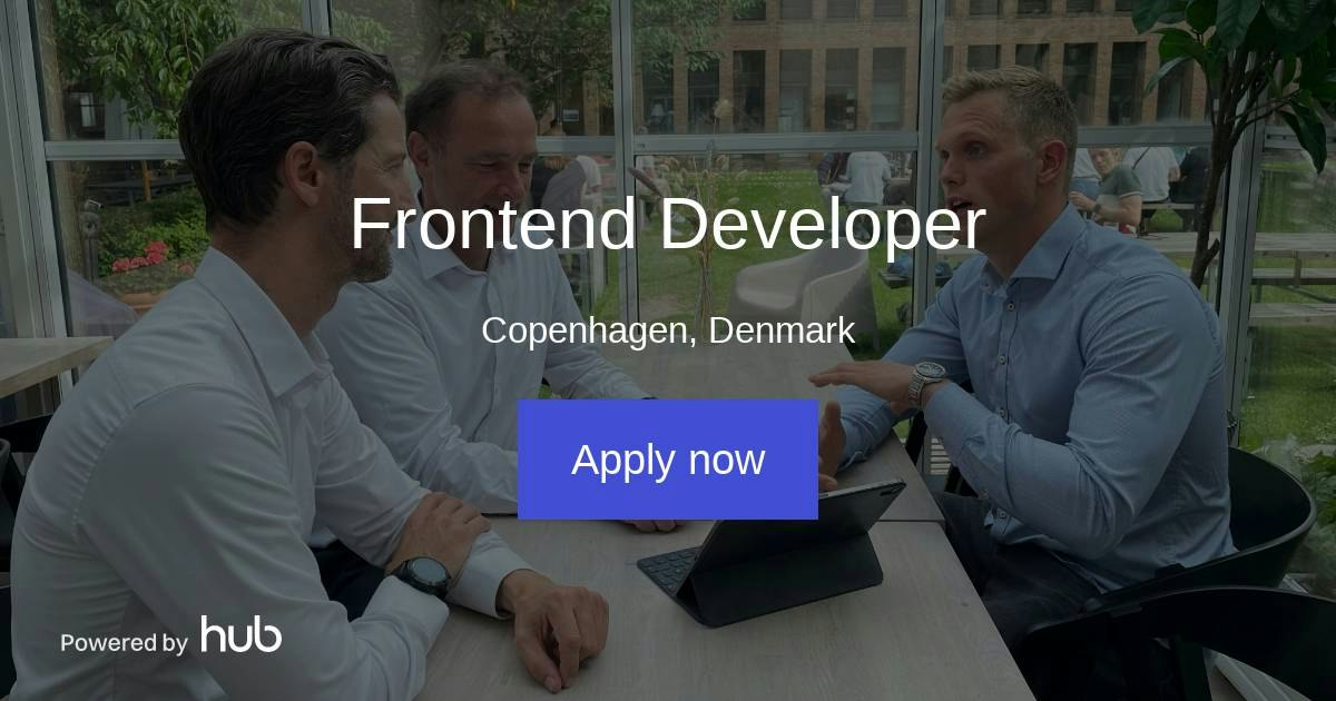 The Hub | Frontend Developer | insights.bi