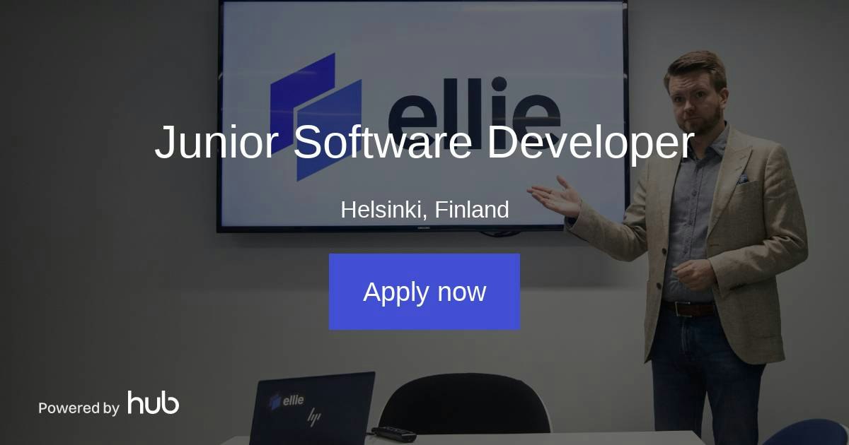 The Hub | Junior Software Developer | Ellie Technologies