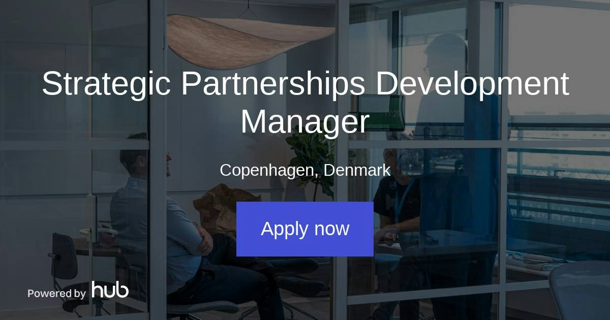 The Hub | Strategic Partnerships Development Manager | Connected Cars A/S