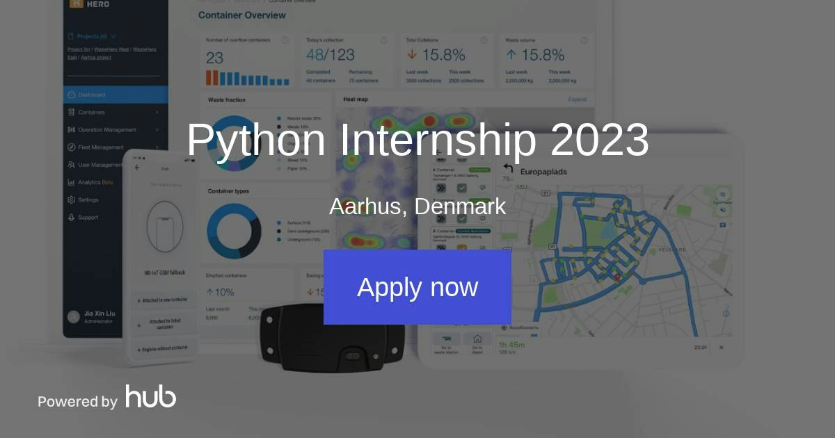 The Hub | Python Internship 2023 | WasteHero