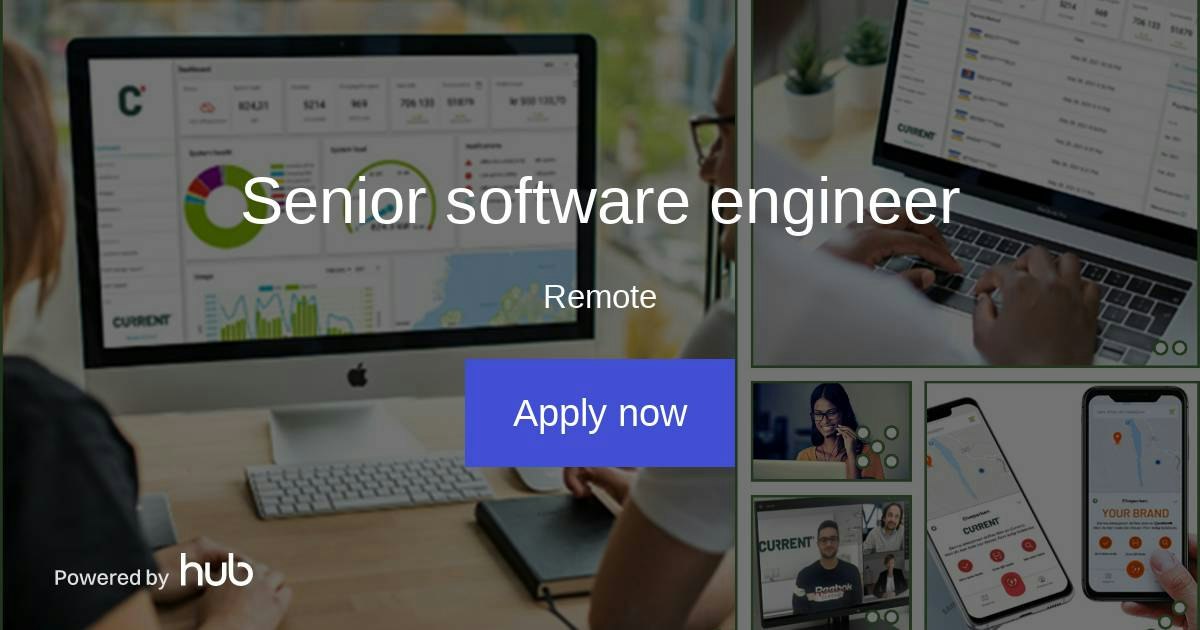 The Hub | Senior software engineer | CURRENT