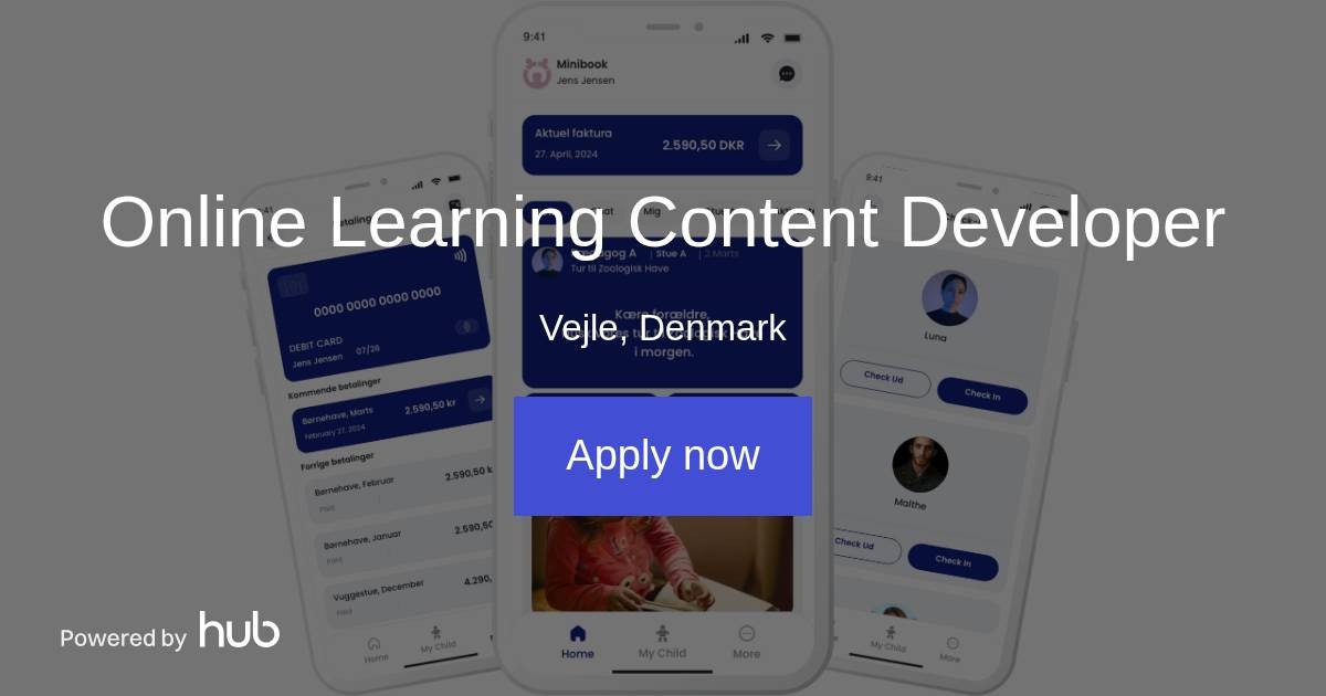 The Hub | Online Learning Content Developer | Minibook