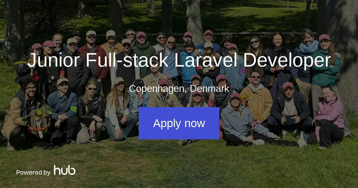 The Hub | Junior Full-stack Laravel Developer | Caliber