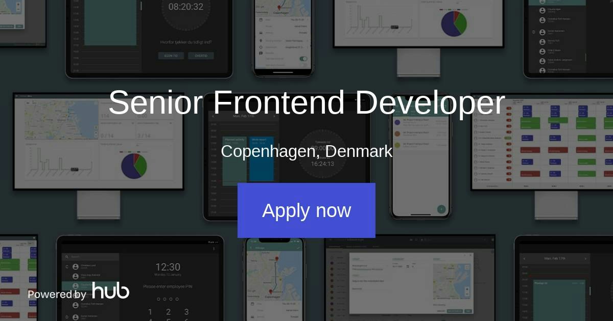 The Hub | Senior Frontend Developer | Intempus