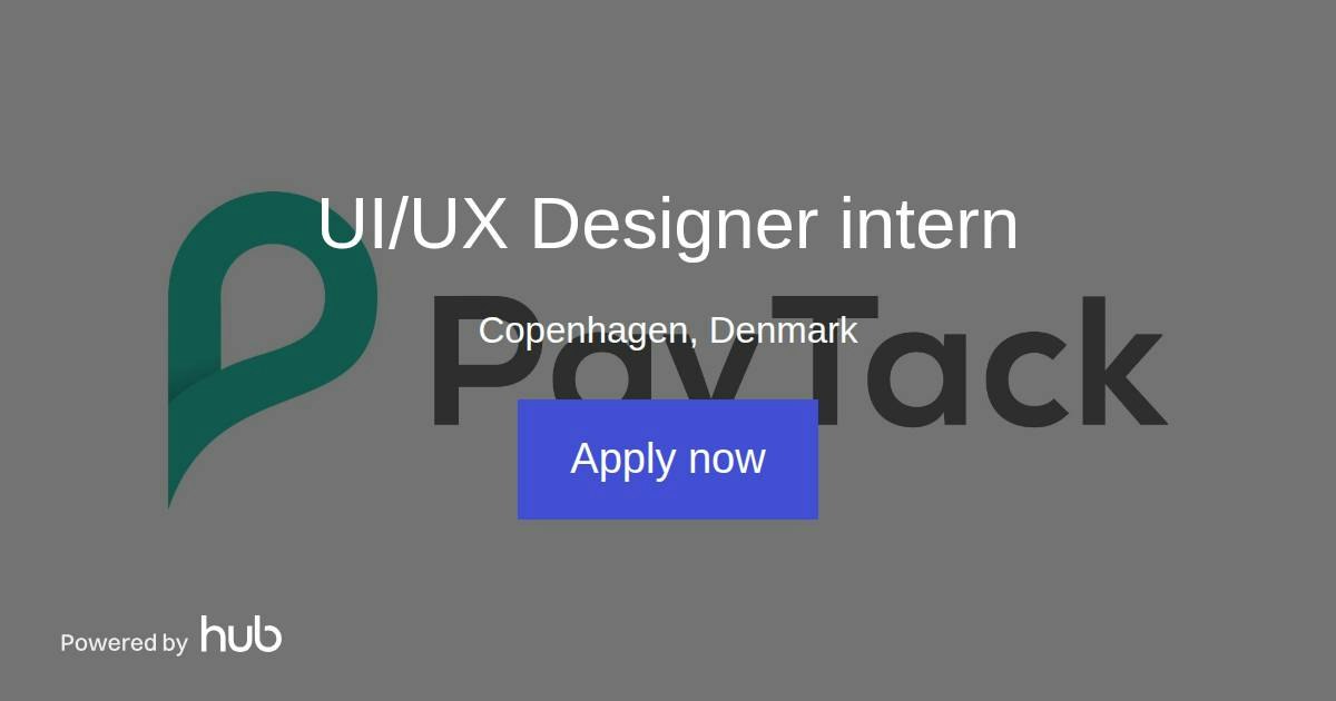 The Hub | UI/UX Designer intern | PayTack