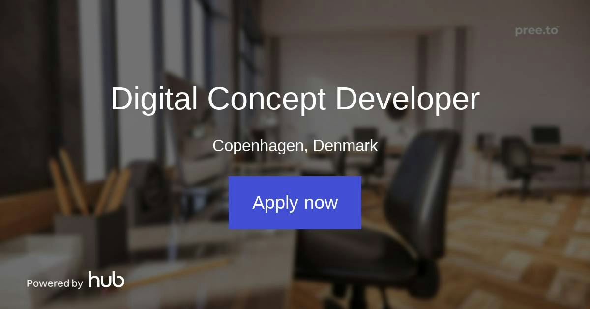 The Hub | Digital Concept Developer | pree.to