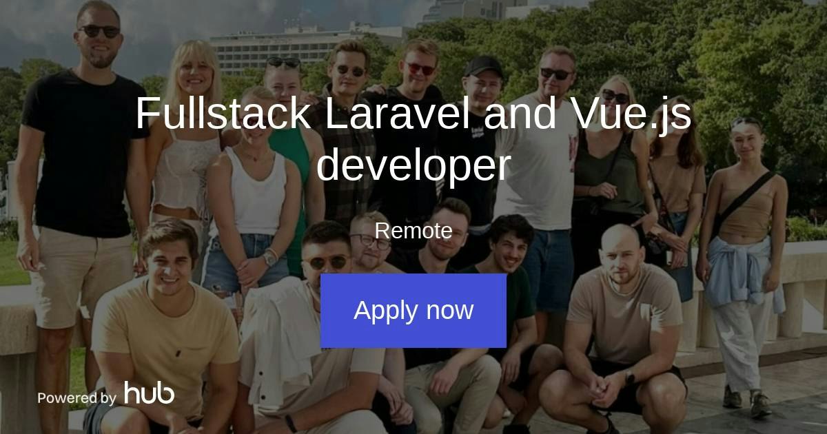 The Hub | Fullstack Laravel and Vue.js developer | EasyPractice ...