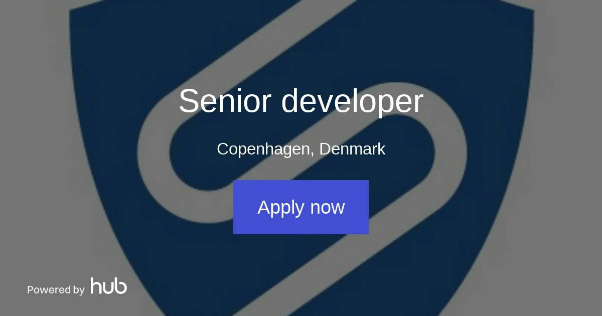 The Hub | Senior developer | Codesealer A/S