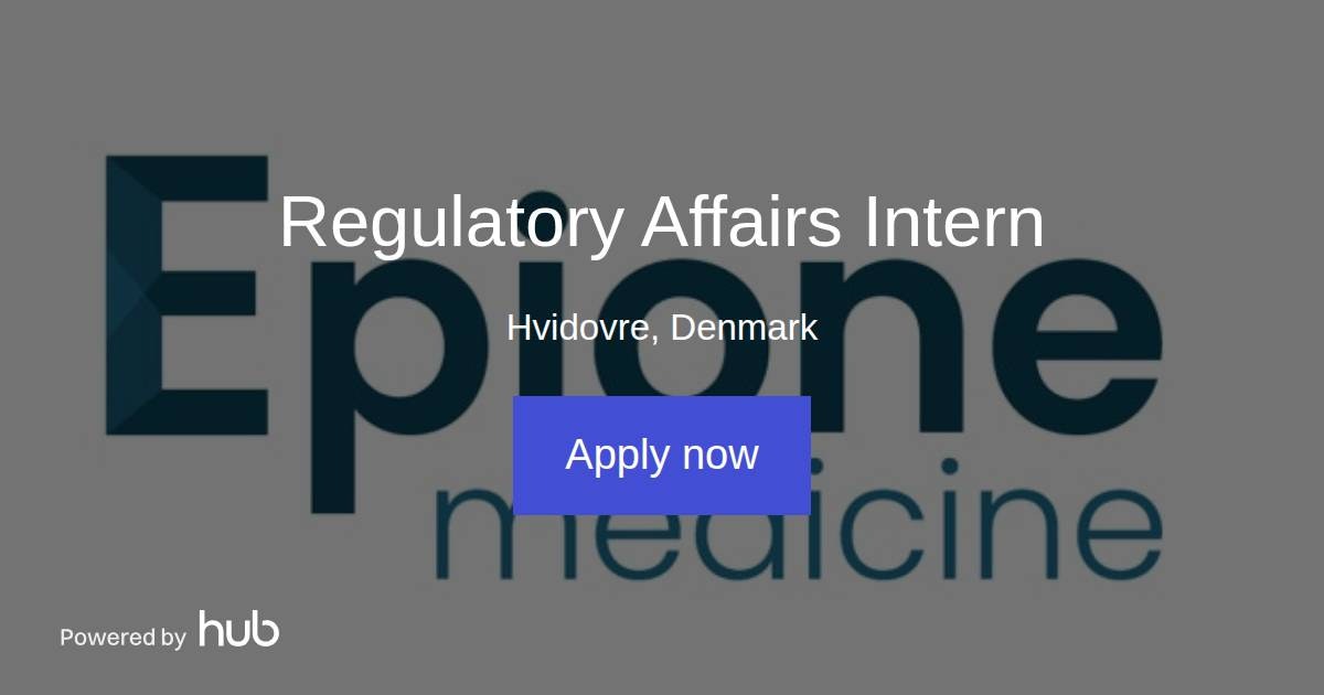 The Hub Regulatory Affairs Intern Epione Medicine