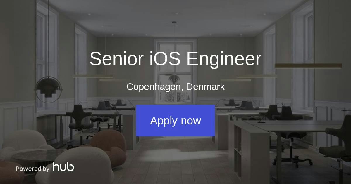 The Hub | Senior iOS Engineer | Intree - Claim control of your data ...