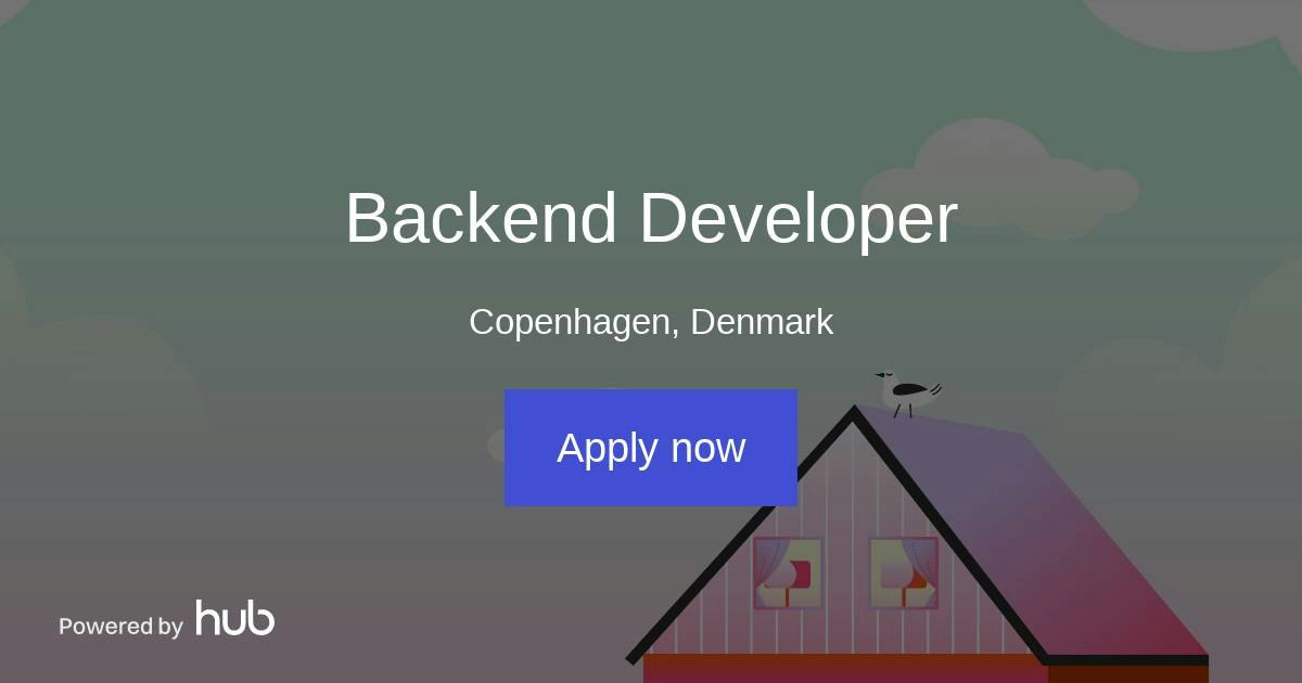The Hub | Backend Developer | Mybanker A/S