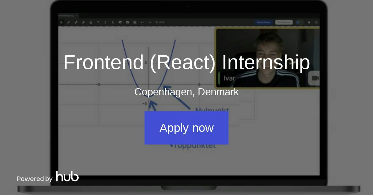 The Hub | Frontend (React) Internship | Toptutors