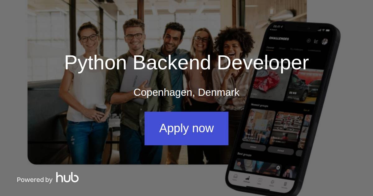 The Hub | Python Backend Developer | CO2HERO ApS