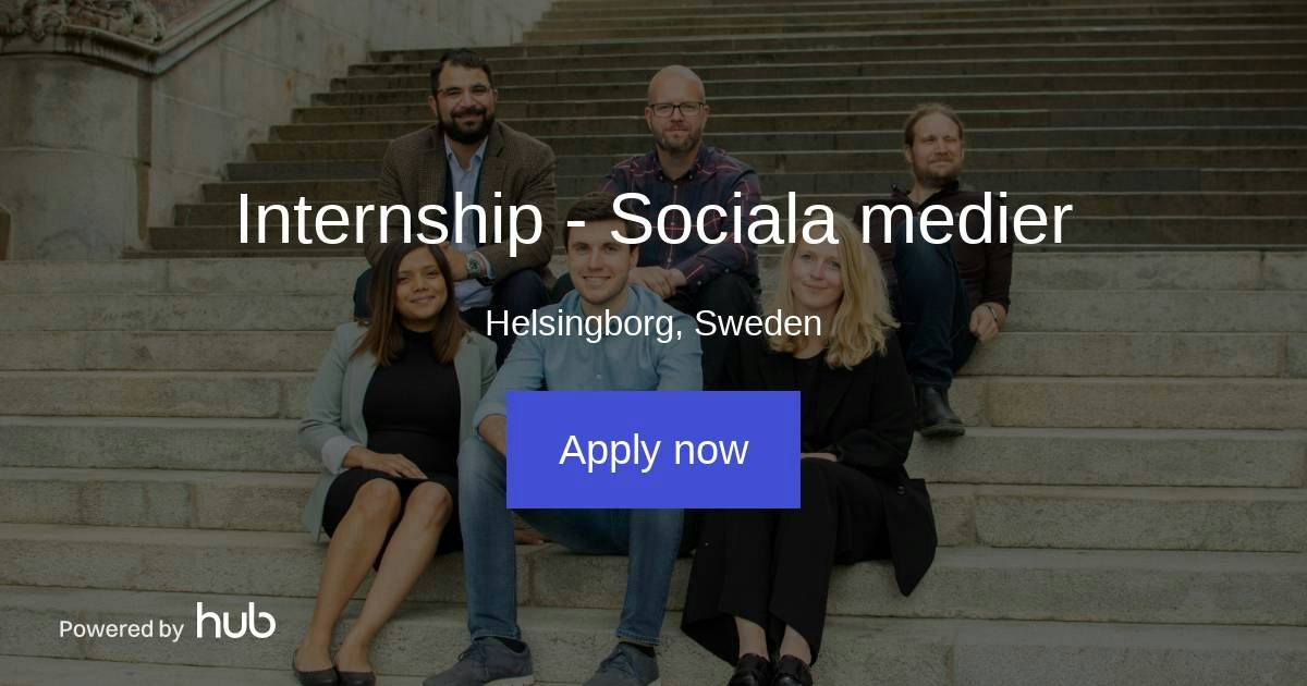 The Hub | Internship - Sociala medier | PayZlip