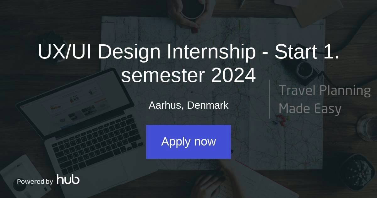 The Hub | UX/UI Design Internship - Start 1. semester 2024 | Lentii ApS