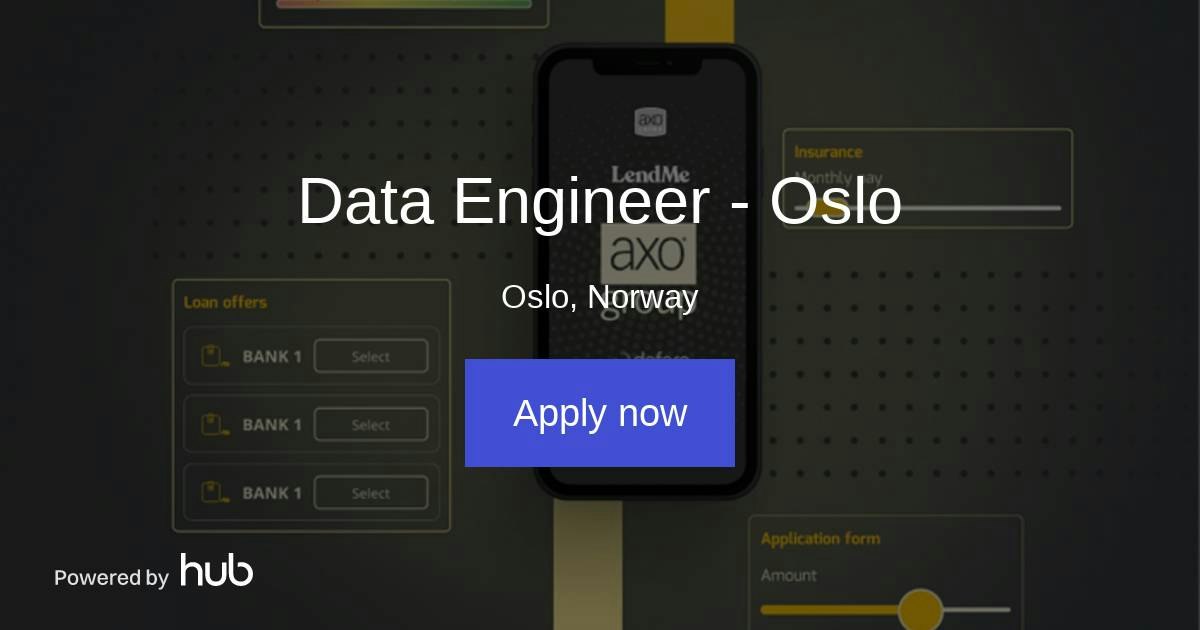 The Hub | Data Engineer - Oslo | Axo Group