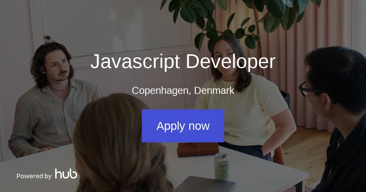 The Hub | Javascript Developer | Abtion