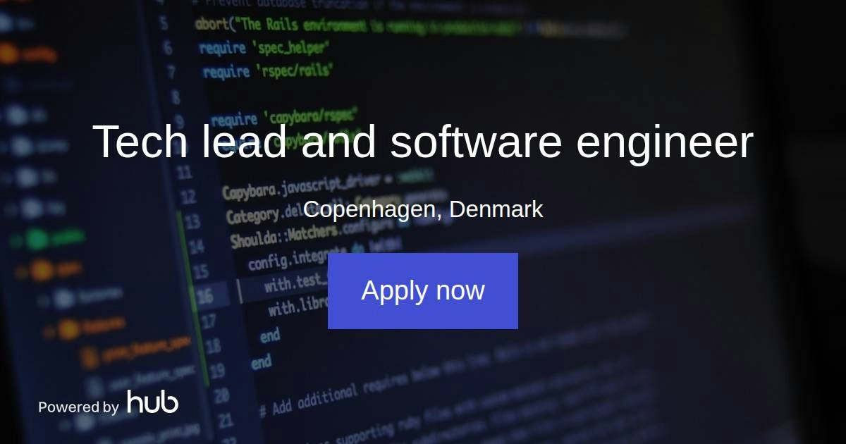 The Hub | Tech lead and software engineer | Quantified Impacts ApS