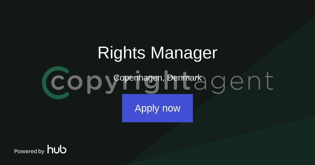 The Hub | Rights Manager | Copyright Agent