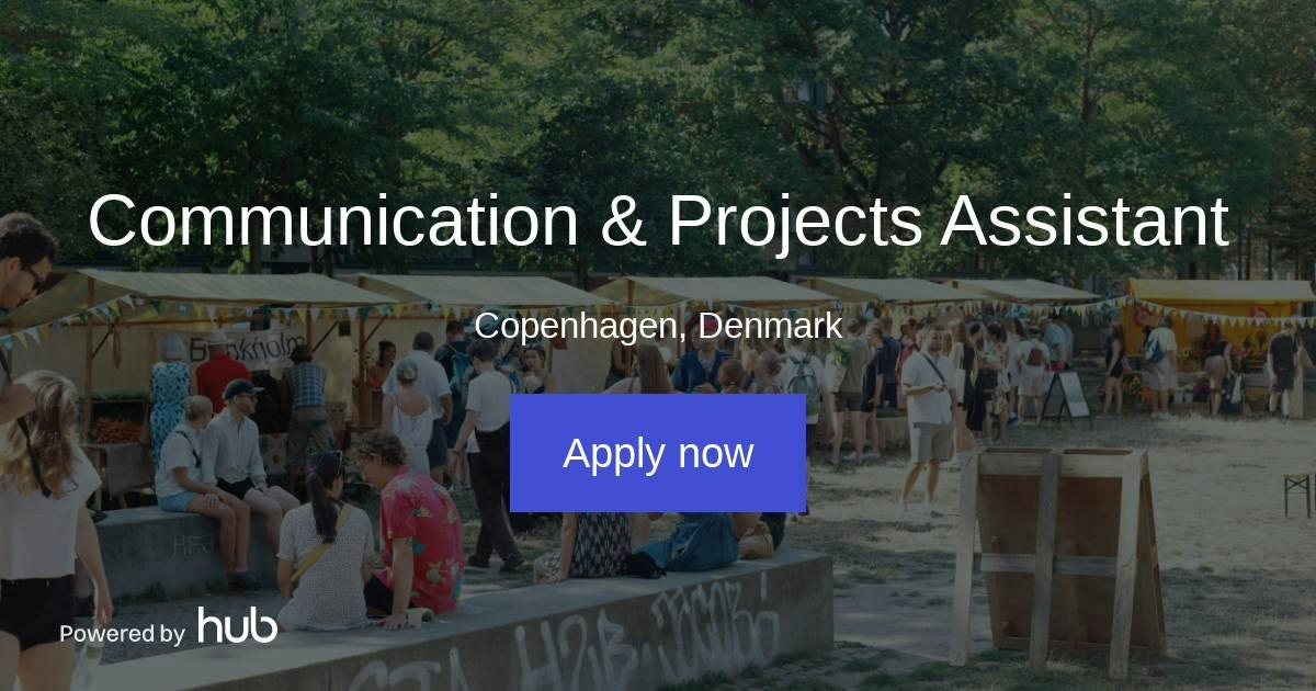 The Hub | Communication & Projects Assistant | Grønt Marked