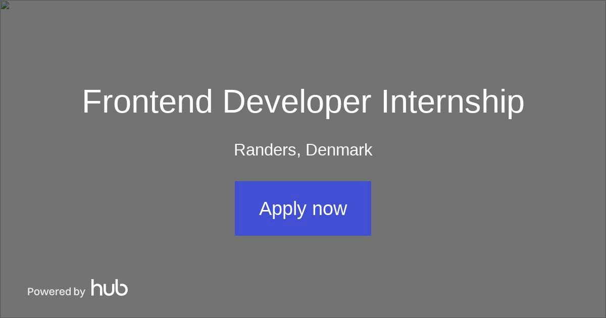 The Hub | Frontend Developer Internship | Bricksite