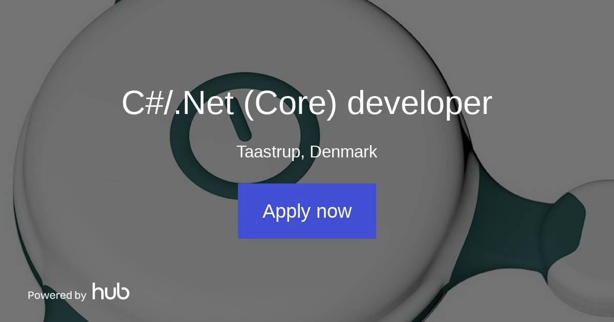 The Hub | C#/.Net (Core) developer | Cortrium