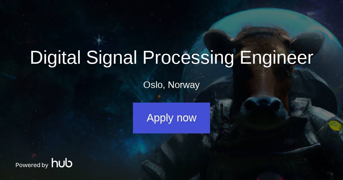 The Hub Digital Signal Processing Engineer Monil AS