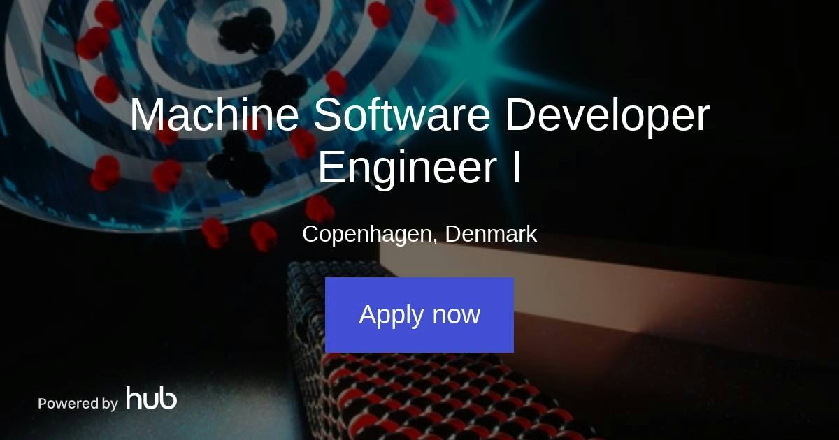 The Hub | Machine Software Developer Engineer I | ATLANT 3D