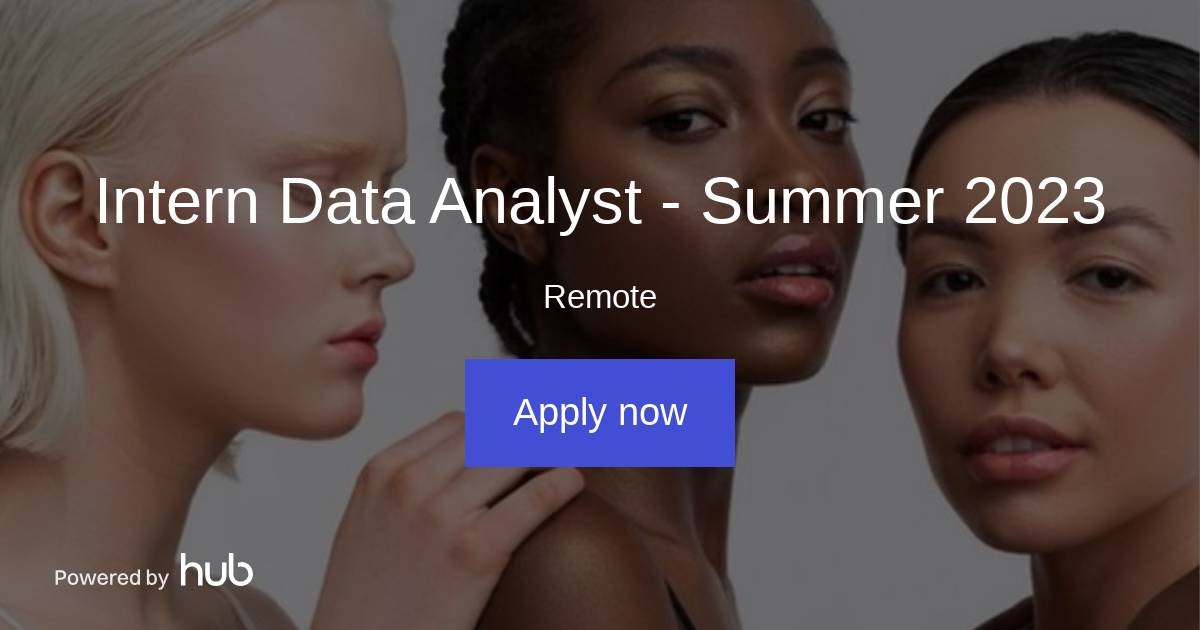 The Hub Intern Data Analyst Summer 2023 BeautyQlick