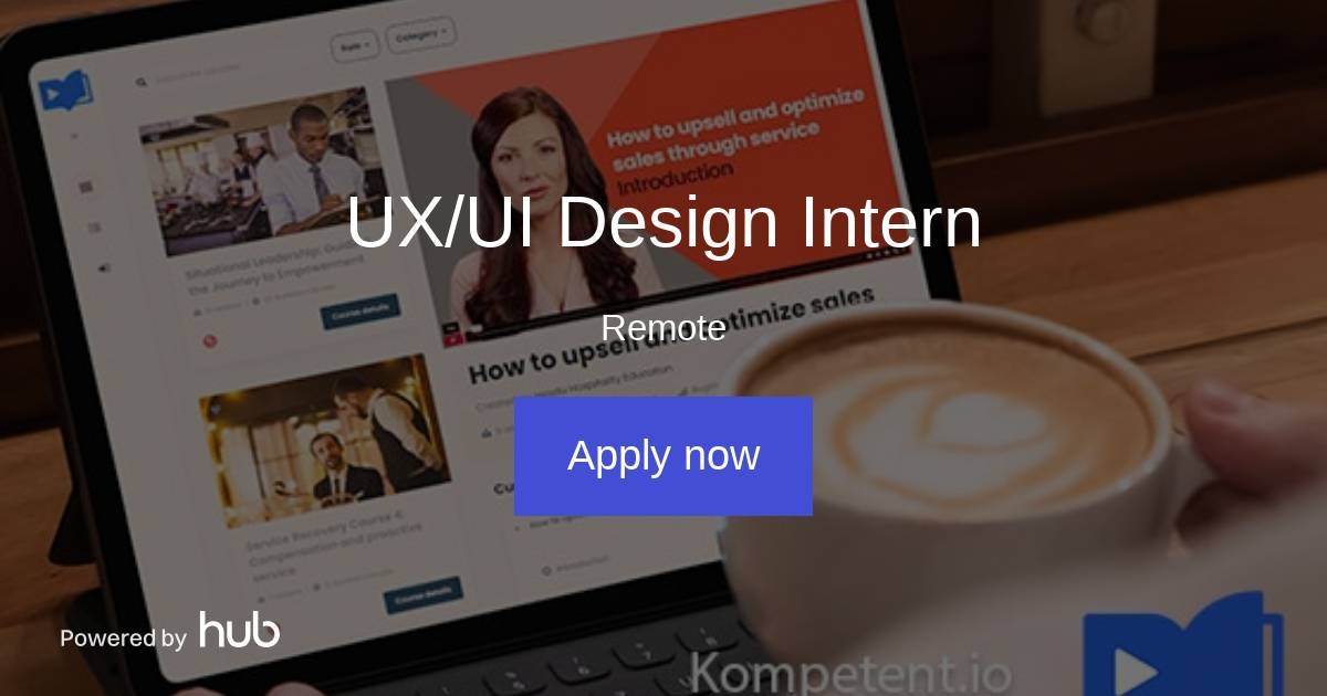 The Hub | UX/UI Design Intern | Minibook
