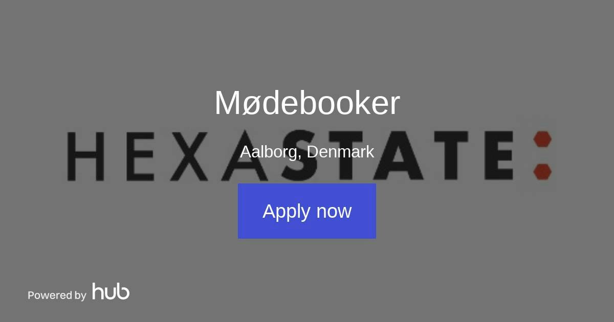 The Hub | Mødebooker | Hexastate