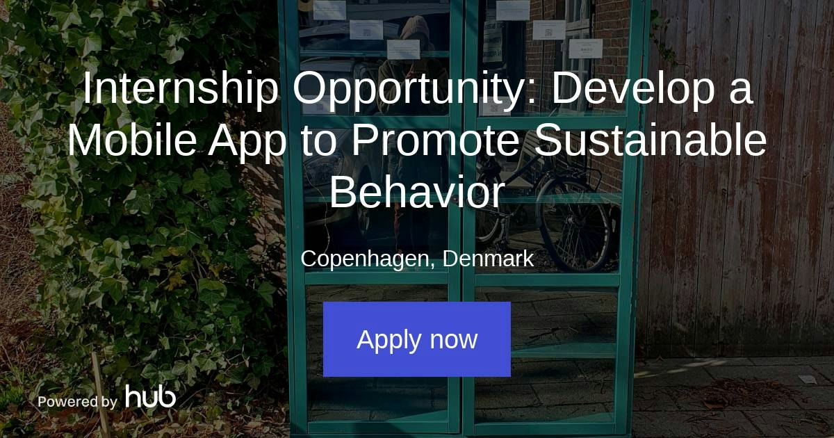 The Hub | Internship Opportunity: Develop a Mobile App to Promote ...