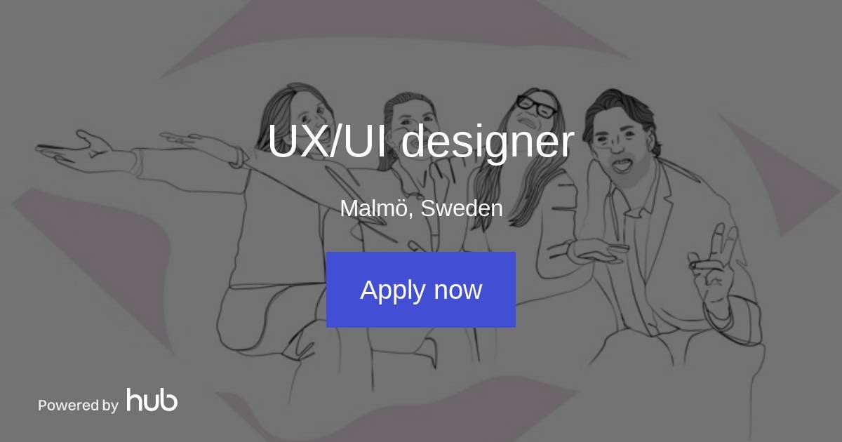 The Hub | UX/UI designer | Progress Me AB