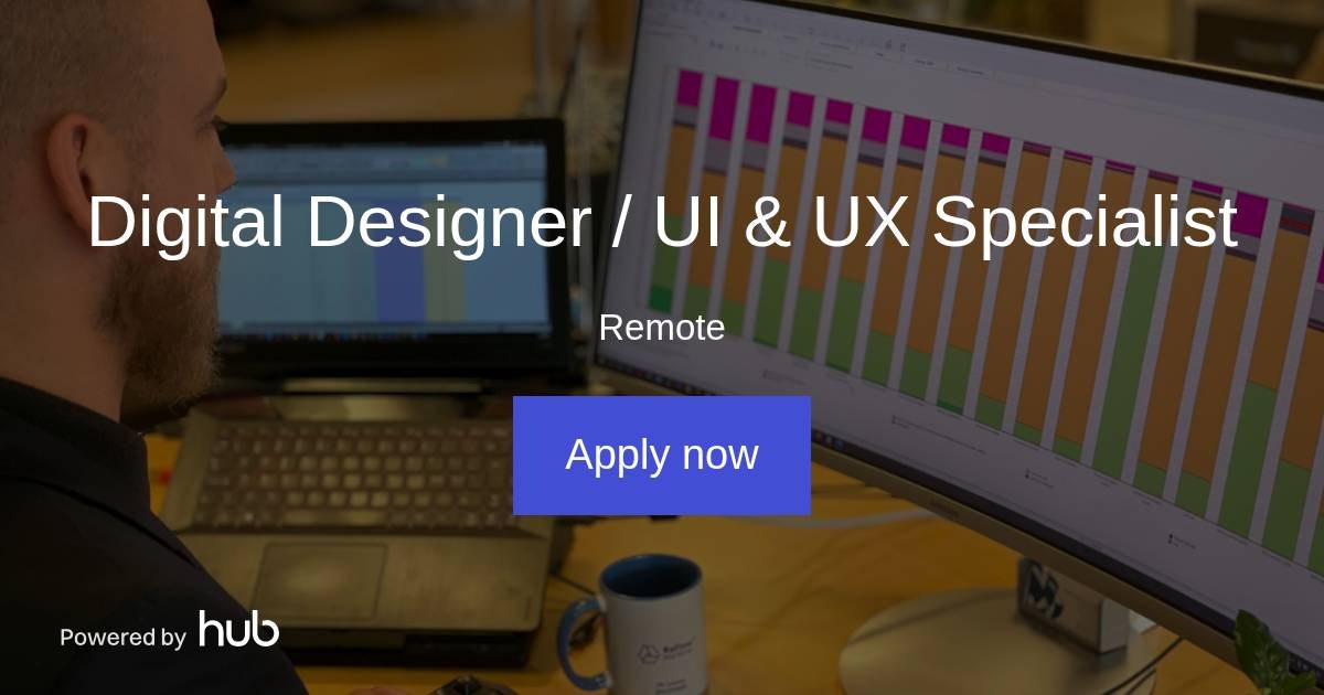 The Hub | Digital Designer / UI & UX Specialist | ReFlow - GreenTech ...