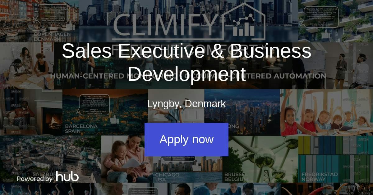 The Hub | Sales Executive & Business Development | CLIMIFY