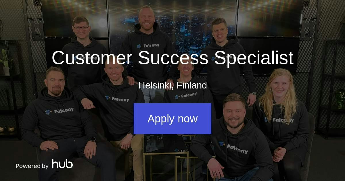 The Hub | Customer Success Specialist | Falcony