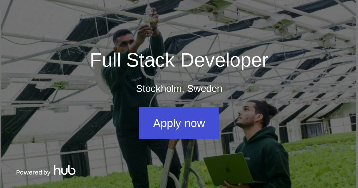 The Hub | Full Stack Developer | Ecobloom