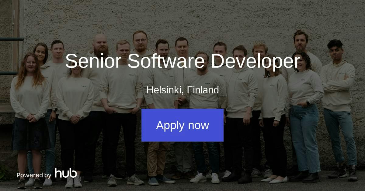 The Hub | Senior Software Developer | Aatos