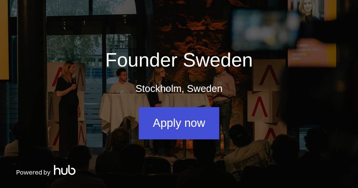 Platform Intern | Antler Sweden | 2026