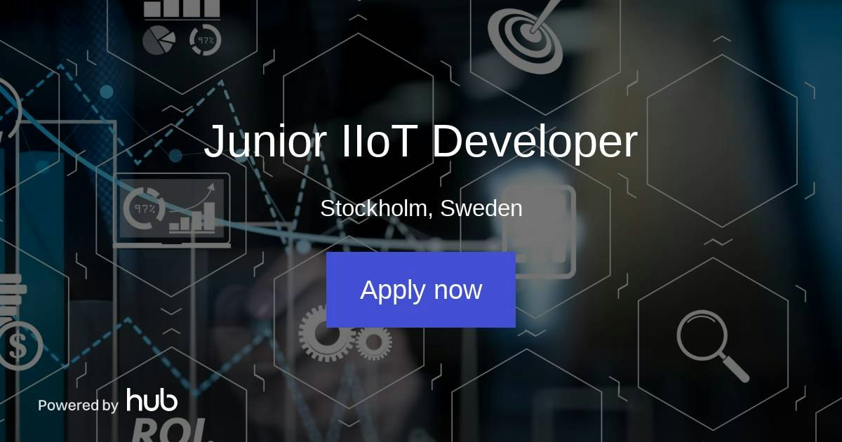 The Hub | Junior IIoT Developer | IPercept Technology AB