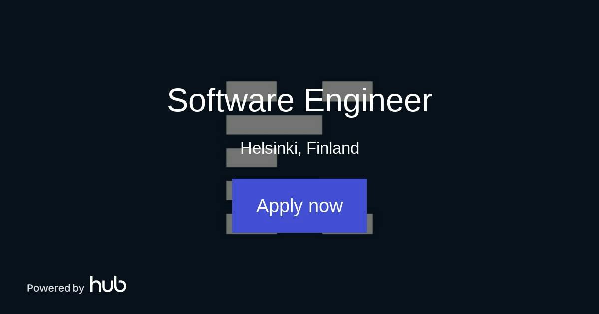 The Hub | Software Engineer | Kapacity.io
